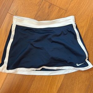 NIKE dri-fit navy tennis skirt